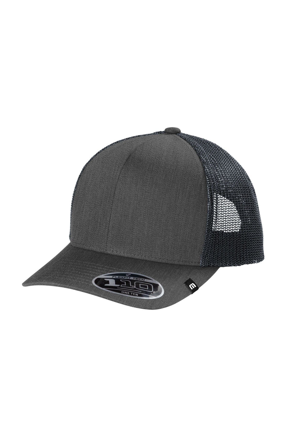 Black Heather Custom Travis Mathew Cruz Trucker Cap - Corporate Gifts