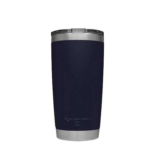 Navy Custom YETI Rambler 20oz Tumbler - Corporate Gifts