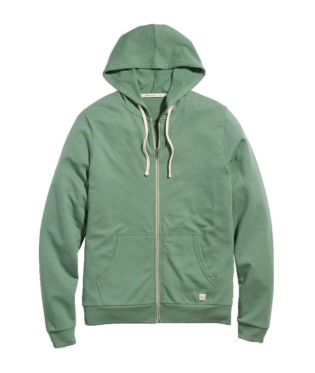 XS / Sage Green / Mens Custom Marine Layer Afternoon Hoodie - Corporate Gifts