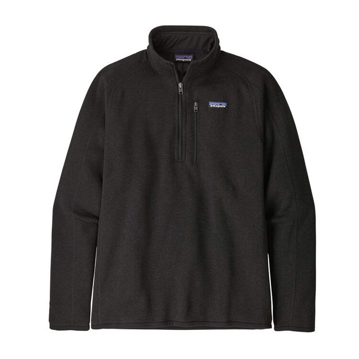 Black / XS Custom Patagonia Men's Better Sweater 1/4-Zip - Corporate Gifts
