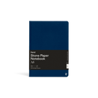 Navy / Blank Custom Karst Stone Paper Hardcover Notebook - Corporate Gifts