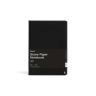 Black / Blank Custom Karst Stone Paper Hardcover Notebook - Corporate Gifts