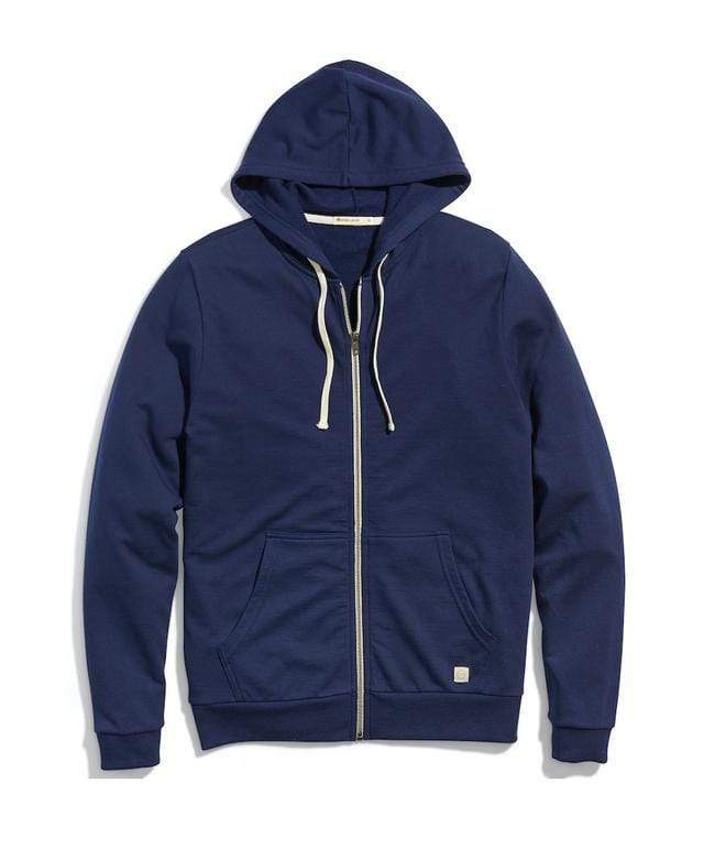 XS / True Navy / Mens Custom Marine Layer Afternoon Hoodie - Corporate Gifts